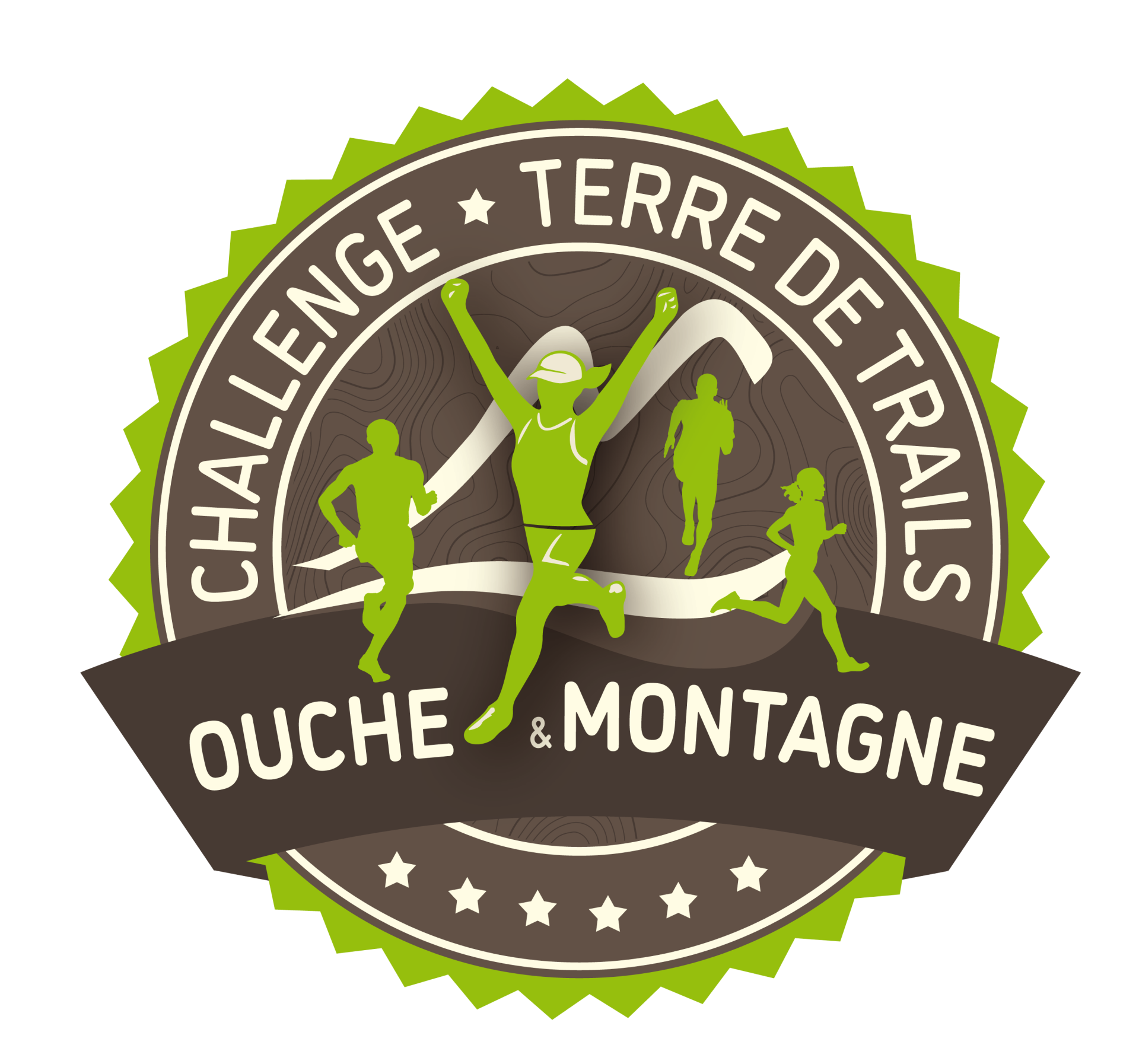 Logo challenge terre de trails ouche et montagne